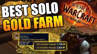 BEST SOLO GOLD FARM in The War Within! 50,000g+ Per Hour Solo!