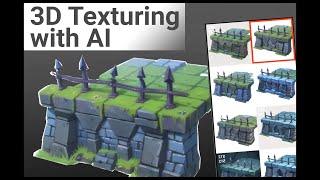 StableProjectorz v 1.2 - Texturing the Dungeon Platform (Workflow example)