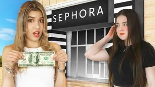 Cara Completa CON MENOS DE $100 en SEPHORA (Make Up Challenge) | Ana Emilia