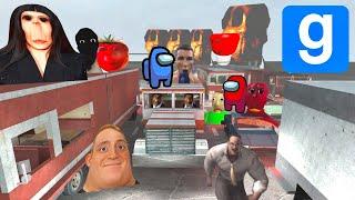 There is Nextbots Memes in the Freeway - Garrys Mod