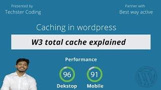 How to configure w3 total cache in wordpress |  Wordpress performance optimization