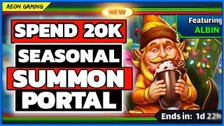 How Many Legendary Heroes Can You Get With 20K Gems  in Christmas Summon?  - Empires & Puzzles 