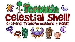 How to get Celestial Stone & Shell in Terraria! Moon & Sun Stone, Moon Charm & Neptune's Shell!