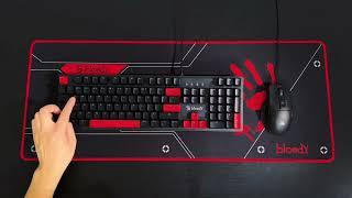 Bloody S510N - Mechanical Gaming Keyboard with RGB Lighting Effects