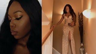 Senior Prom 2016 Vlog + GRWM: Bronze Smokey Eye