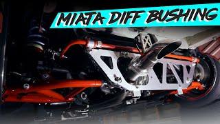 MIATA DIFFERENTIAL BUSHING REPLACEMENT THE EASY WAY! | #OMGMIATA | EP69 | [4K60]