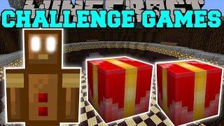 Minecraft: GINGERBREAD MAN CHALLENGE GAMES - Lucky Block Mod - Modded Mini-Game