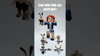 Did You Find Them All? #shorts #roblox #ytshorts #avatar #game #challenge