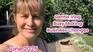 Busy Making Business Changes UK Reseller Gentle Vlog June 2025