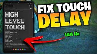 How to FIX TOUCH SCREEN DELAY in Mobile Legends & Other Games | Works to all Devices (No Root)