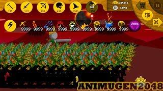  100 GIANT SKIN LEAF vs FINAL BOSS INSANE  DOWNLOAD STICK WAR 3 APK LEGACY #FHD