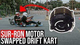 Sur-ron Powered Electric Battle Aero Drift Kart | INSANE 72V E-Kart