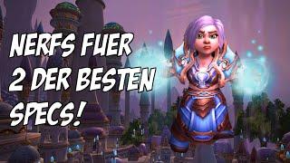 Blizzard NERFT die 2 stärksten DD's noch mehr! Weitere Nerfs für Magier und Krieger