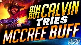 AimbotCalvin Makes 𝗕𝗨𝗙𝗙𝗘𝗗 McCree Look 𝘽𝙍𝙊𝙆𝙀𝙉! | Overwatch