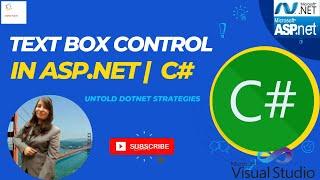 TextBox Control in ASP.NET  | Net Tutorial #Cshap