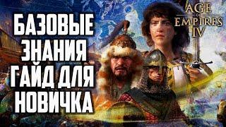 ГАЙД ДЛЯ НОВИЧКОВ: Базовые знания Age of Empires 4