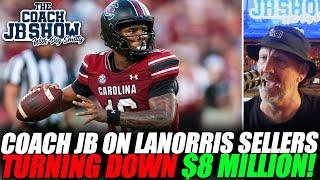 Coach JB On LaNorris Sellers TURNING DOWN $8 Million To LEAVE SOUTH CAROLINA & Transfer!