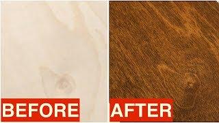 Staining Birch Plywood | *Quick Tip*