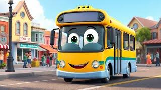 The Wheels on the Bus | Classic Nursery Rhyme | Fun Kids Songs