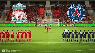 UEFA Champions league - Liverpool VS Paris Germain - penalty Shootout