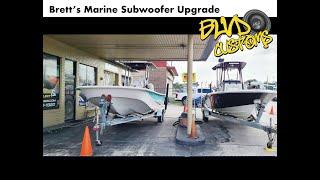 Brett’s Marine Subwoofer Upgrade