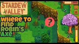 Stardew Valley - Robin's Lost Axe [Quest] - Mobile