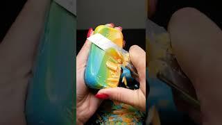 This Rainbow Soap Carving is So Satisfying 
