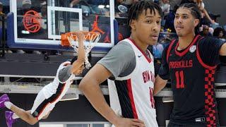 OHIO STATE COMMIT Marcus Johnson Drop 25 vs Four Star Pro Skills EYBL Team at Session 3.