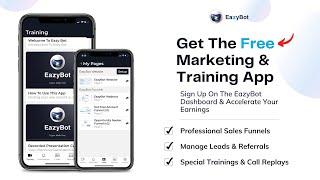 Get the EazyBot Marketing & Training App