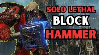 Block Thunder Hammer Assault DEMOLISHES Lethal Hive Tyrant - Solo Max Difficulty l Space Marine 2