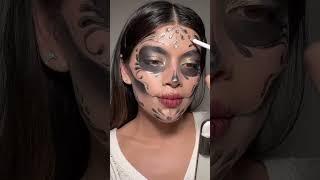 Catrina Makeup tutorial️#catrinamakeup #catrina #catrinamexicana #diademuertos #díadelosmuertos