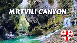 MARTVILI CANYON & PROMETHEUS CAVE / Tbilisi Day Trip / Georgia Travel Vlog / Eastern Europe Travel