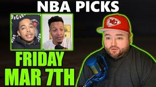 NBA Basketball Picks with Kyle Kirms | Friday March 7th