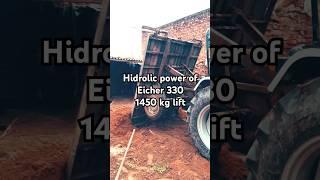power of lift capacity 1450kg #tranding #farming #lifeisbutadream #lifting