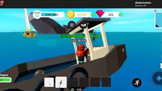 Охота на Моби Вуда в ROBLOX.~Fishing simulator