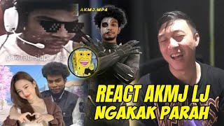 REACTION AKMJ LJ! SUMPAH LJ SI PELAWAK! NGAKAK PARAH!