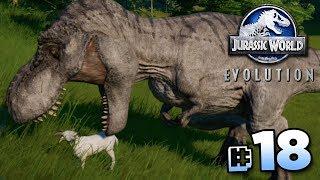 IT'S GONNA EAT THE GOAT?!? - Jurassic World Evolution FULL PLAYTHROUGH | Ep18 HD