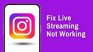 How to Fix Instagram Live Streaming Not Working | Enable Instagram live (2024)