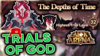 THE DEPTHS OF TIME (THE BARRICADE)| TRIALS OF GOD Peaks of Time Quick Guide/ Walkthrough [AFK ARENA]