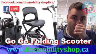 The Mobility Shop LIVE - Go Go Folding Scooter