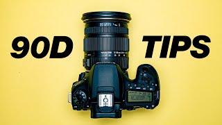 Canon 90D Tutorial — 10 Tips and Tricks