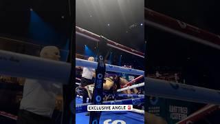 Ben Whittaker LAUNCHED OVER TOP ROPE!! 