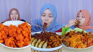 TIKTOK ZAHRAH ATEERAH MUKBANG MIE YANG LAGI VIRAL!!