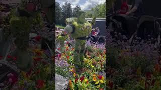 Buzz Lightyear topiary! #disneyworld #disney100 #disney #disneyshorts #waltdisneyworld #orlando