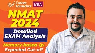 NMAT Exam Analysis with GB | NMAT 2024 Expected Cut-Offs, Difficulty Level, Memory-Based Questions