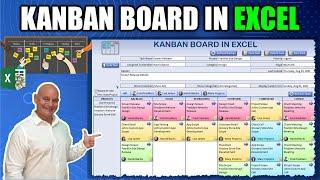 Learn How To Create Your Own Drag & Drop Kanban Board In Excel [Masterclass + Free Download]