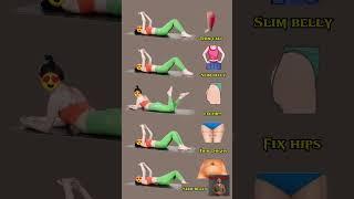 Weight lose belly fat home #losebellyfat #workout #shorts