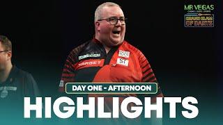 UNDERWAY IN WOLVES! Day One Afternoon Highlights - 2024 Mr Vegas Grand Slam of Darts