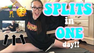 Get your SPLITS in ONE DAY!!! ONLY ONE!!