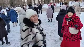 Новогодняя........04.01.25 Гомель парк Луначарского 